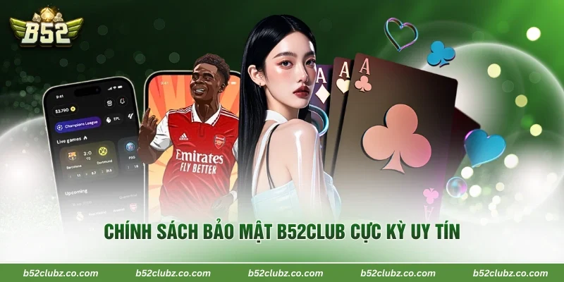 Chính sách bảo mật B52Club cực kỳ uy tín